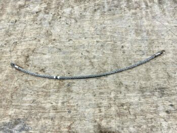 EMC 16" PED GROUND STRAP 6AWG 1/4" RINGS TERMINALS EACH END