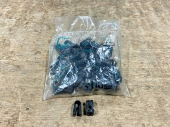 BLACK RJ6 CABLE CLAMP 50/PKG
