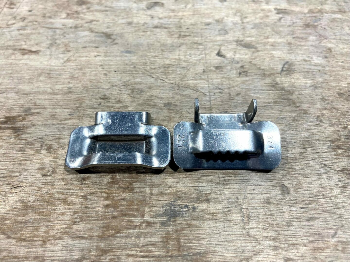 Giant Buckles 3/4 In Stainless Steel 201/301 25 Per Pack | CTI
