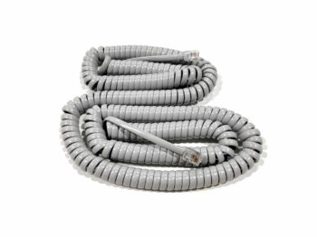 25FT DOLPHIN GREY HANDSET CORD MOD/MOD