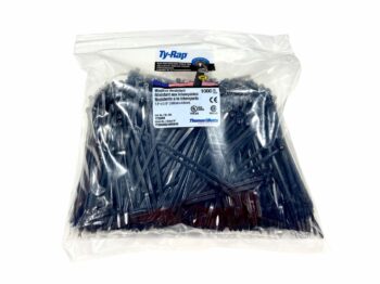 BLACK TYRAP 7.31" THOMAS & BETTS 1000/BAG