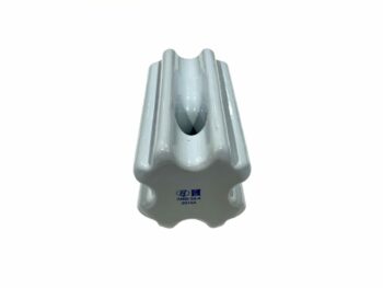 INSULATOR, STRAIN, 7" PORCELAIN