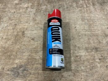 KRYLON FLUORESCENT RED WATER BASED MARKER PAINT 12/CS