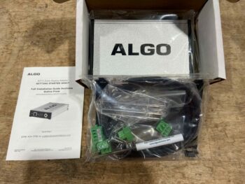 ALGO 8373 WIDEBAND VoIP PAGING ADAPTER W ZONE CTRL 4 ANALOG