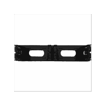 TSOC 100 PAIR (19.0") RACK MOUNT BIX DISTRIBUTION FRAME BLK